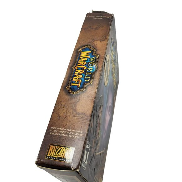 World of Warcraft Original Box PC Windows Mac Game Blizzard 2004 5 Discs - Picture 2 of 16